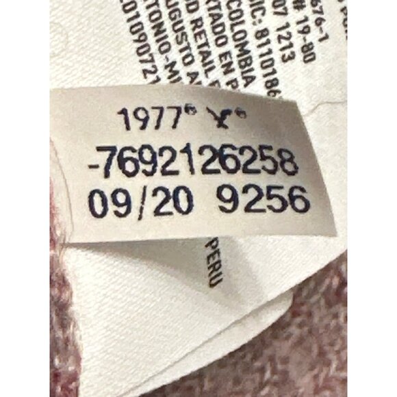 American Eagle Womens Cowl Neck Sweater Medium Pink & Gray - Picture 8 of 11